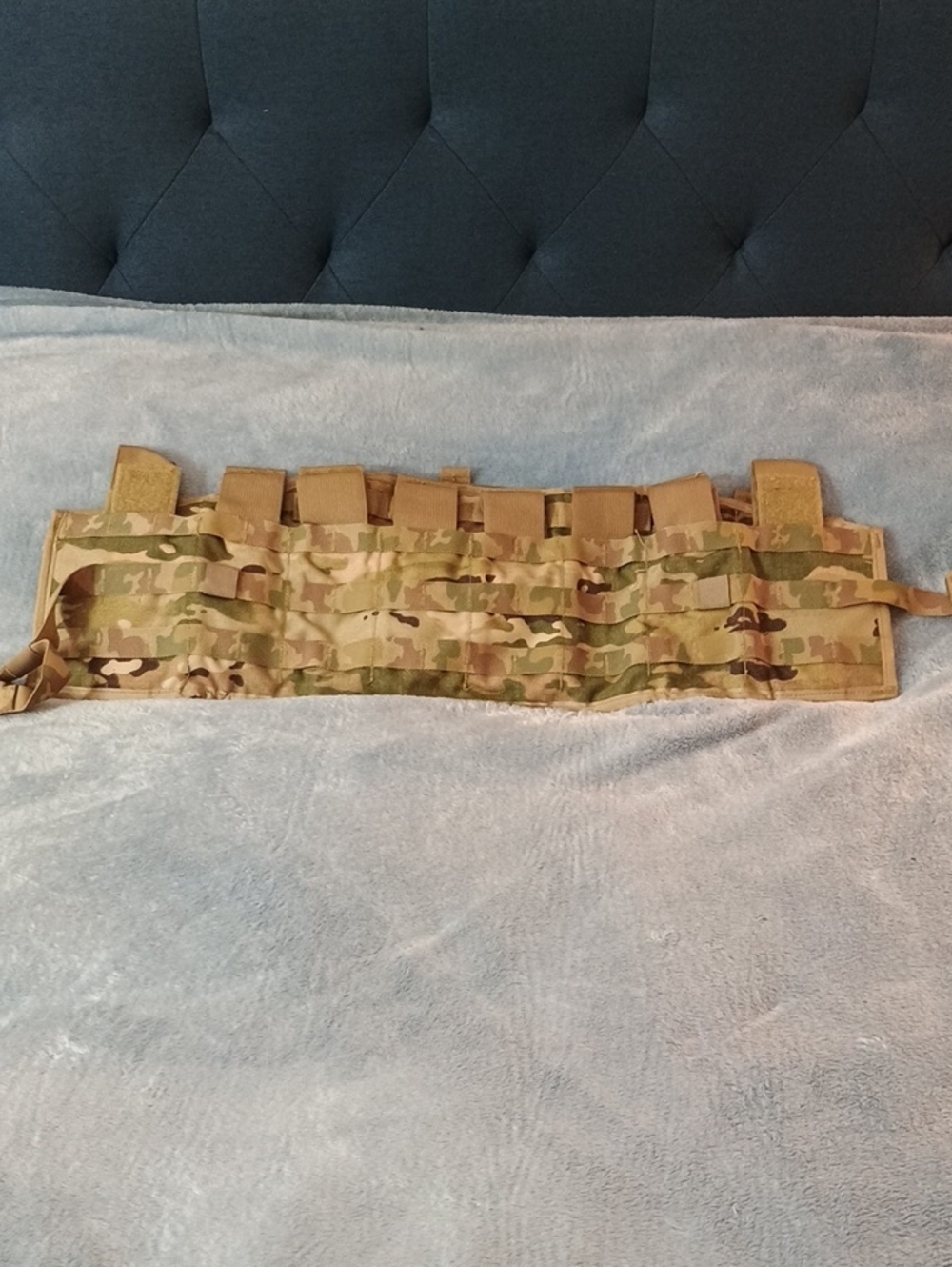 U.S. Army Multicam Tactical Belt Panel - Tan Green Brown